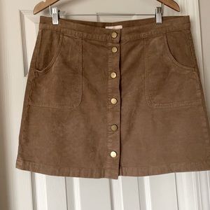 Tory Burch corduroy skirt